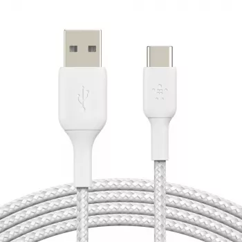 Καλώδιο USB Belkin CAB002BT3MWH 3 m USB A USB C Λευκό