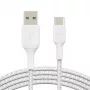 Καλώδιο USB Belkin CAB002BT3MWH 3 m USB A USB C Λευκό