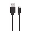 Καλώδιο USB Ansmann 1700-0129 1m USB A σε Micro-USB B Μαύρο