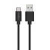 Καλώδιο USB Ansmann 1700-0130 1 m USB-A USB-C Μαύρο