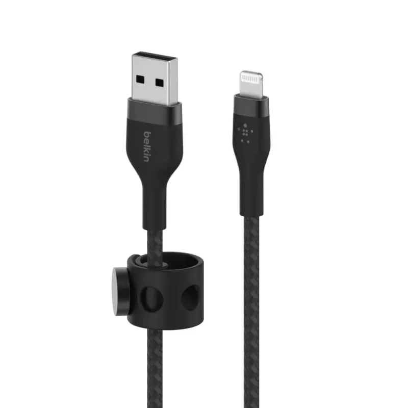 Καλώδιο Lightning 3m Belkin CAA010BT3MBK USB A σε USB C/Lightning
