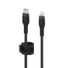 Καλώδιο Lightning Belkin CAA011BT2MBK 2 m Μαύρο USB-C σε Lightning