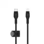 Καλώδιο Lightning Belkin CAA011BT2MBK 2 m Μαύρο USB-C σε Lightning