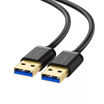 Ugreen 10370 Καλώδιο USB USB 3.2 Gen 1 (3.1 Gen 1) 1 m USB A μαύρο