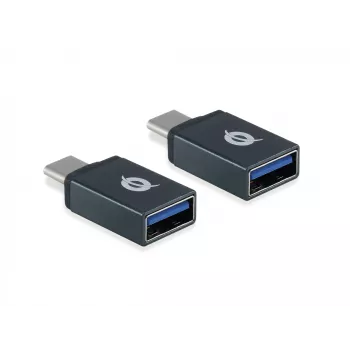 Αντάπτορας USB-C σε USB-A OTG συσκευασία 2 τεμ. Conceptronic DONN03G