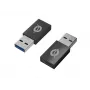 Αντάπτορας USB-A σε USB-C Conceptronic DONN10G συσκευασία 2 τεμ.