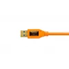 Καλώδιο USB Tether Tools CU61RT15-ORG 4,6 m USB 3.2 Gen 1 Micro-USB B πορτοκαλί