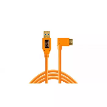 Καλώδιο USB Tether Tools CU61RT15-ORG 4,6 m USB 3.2 Gen 1 Micro-USB B πορτοκαλί