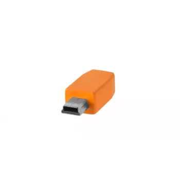 Καλώδιο USB Tether Tools CUC2415-ORG 4,6m USB 2.0 USB C Mini-USB B πορτοκαλί
