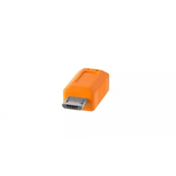Καλώδιο USB Tether Tools CUC2515-ORG 4,6 m USB-C Micro-USB B πορτοκαλί