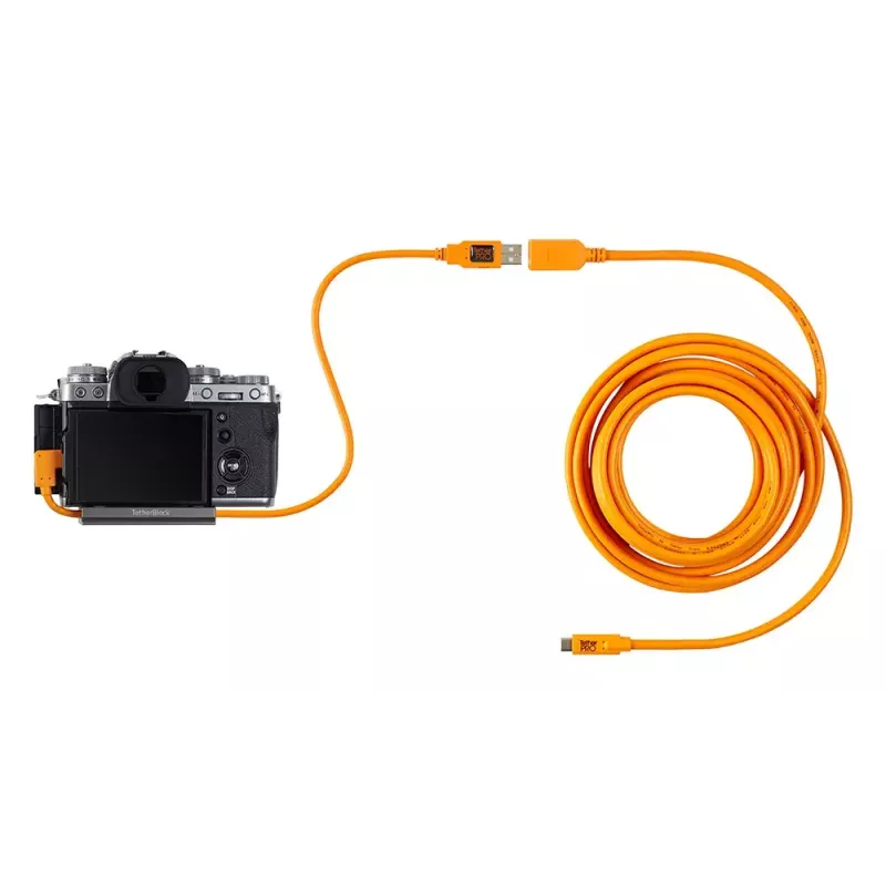 Καλώδιο USB Tether Tools CUCRT02-ORG 0,5m USB 3.2 Gen 1 πορτοκαλί