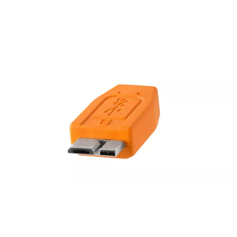 Καλώδιο USB Tether Tools CU5454 4,6 m USB 3.2 Gen 1 Micro-USB B πορτοκαλί