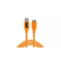 Καλώδιο USB Tether Tools CU5454 4,6 m USB 3.2 Gen 1 Micro-USB B πορτοκαλί
