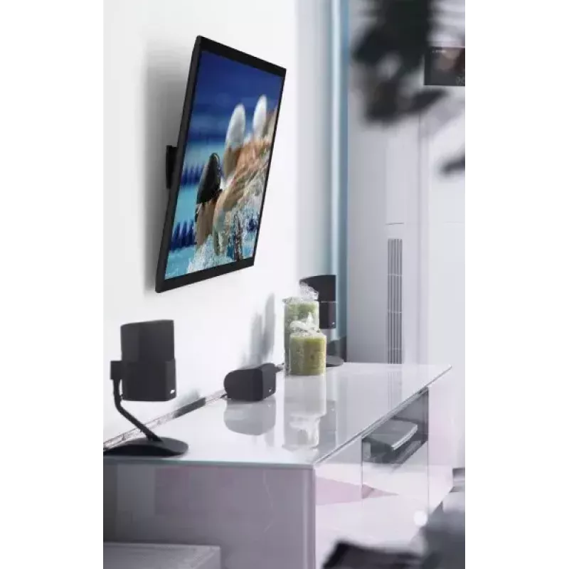 Reflecta 23141 PLANO Slim 60-6040T βάση τοίχου τηλεόρασης για οθόνες 81-153 cm (32-60 ίντσες), μαύρη