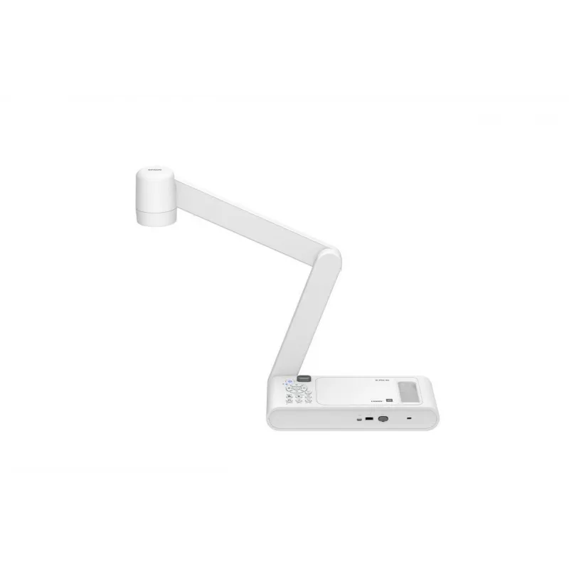 Epson ELPDC30 V12HB09080 κάμερα εγγράφων, 4K UHD (3840 x 2160), 13 MP, ψηφιακό ζουμ 23x / οπτικό 10x, CMOS, HDMI/USB/Wi-Fi, λευκή