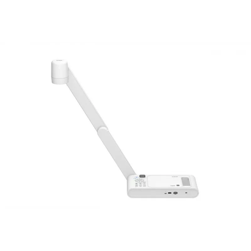Epson ELPDC30 V12HB09080 κάμερα εγγράφων, 4K UHD (3840 x 2160), 13 MP, ψηφιακό ζουμ 23x / οπτικό 10x, CMOS, HDMI/USB/Wi-Fi, λευκή