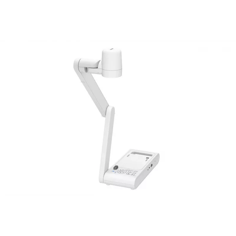 Epson ELPDC30 V12HB09080 κάμερα εγγράφων, 4K UHD (3840 x 2160), 13 MP, ψηφιακό ζουμ 23x / οπτικό 10x, CMOS, HDMI/USB/Wi-Fi, λευκή