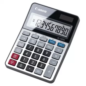 Αριθμομηχανή Canon LS-102 TC Desktop Basic μαύρο, μεταλλικό