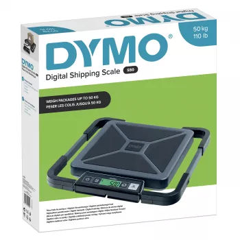 DYMO S50 Ψηφιακή ζυγαριά αποστολών | χωρητικότητα 50 kg | USB/τροφοδοτικό ή μπαταρία AAA
