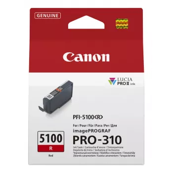 Canon PFI-5100 R μελανοδοχείο 1 τεμ. γνήσιο κόκκινο