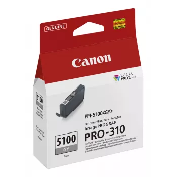 Canon PFI-5100 GY μελανοδοχείο 1 τεμ. γνήσιο γκρι