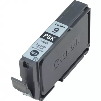 Canon PGI-9PBK φωτογραφικό μαύρο μελανοδοχείο, μαύρο, μελάνι pigment, 1 τεμ., 660 σελίδες
