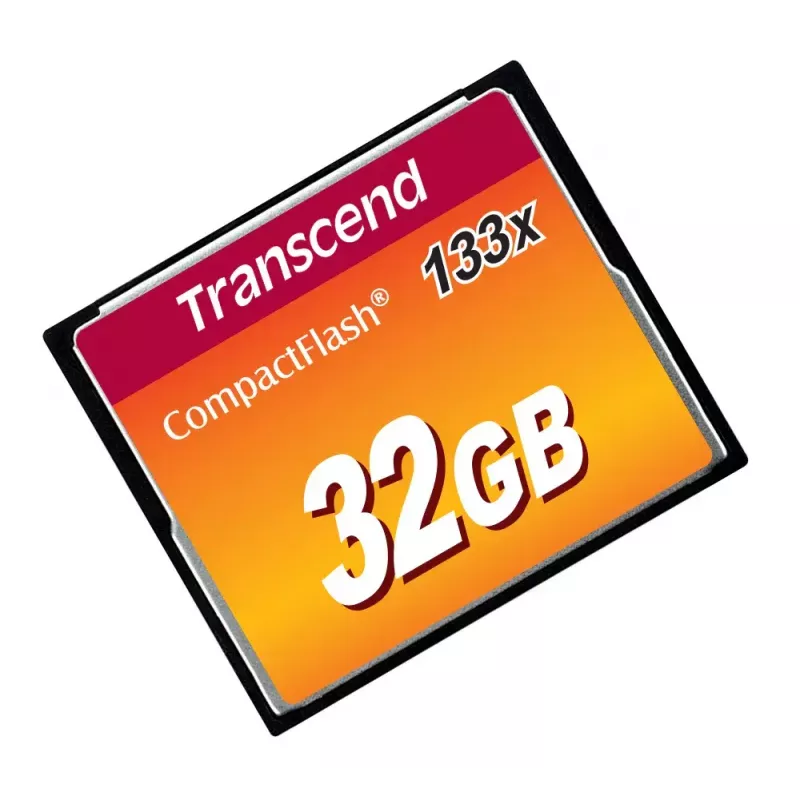 Μνήμη Flash Transcend 32GB CompactFlash 133x TS32GCF133