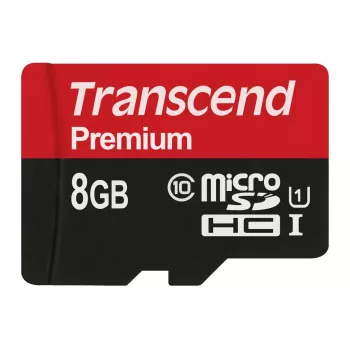 Μνήμη Flash Transcend 8 GB MicroSDHC Class 10 UHS-I TS8GUSDCU1