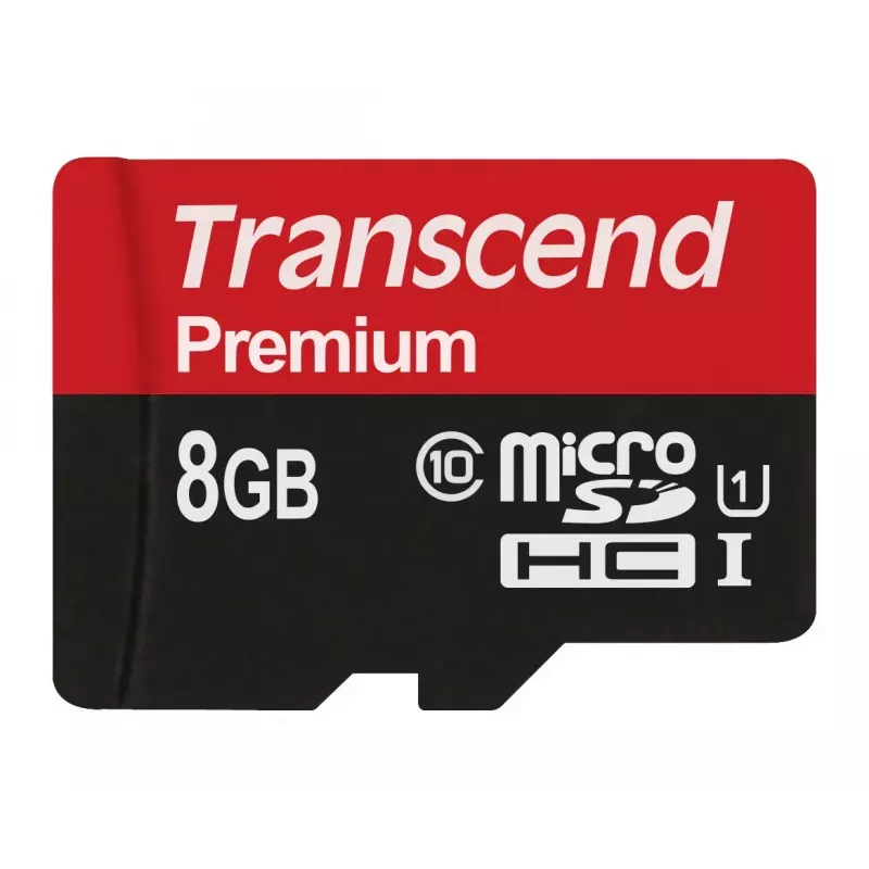Μνήμη Flash Transcend 8 GB MicroSDHC Class 10 UHS-I TS8GUSDCU1