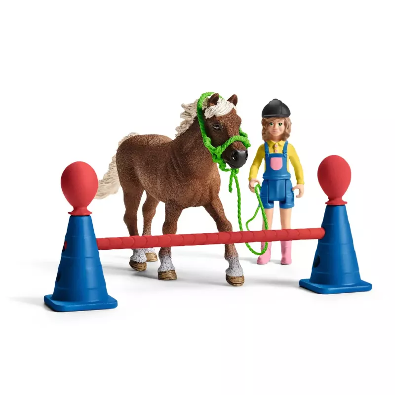 Προπόνηση Ευκινησίας Πόνυ Schleich 42481 Πολύχρωμο Πλαστικό 3-8 έτη