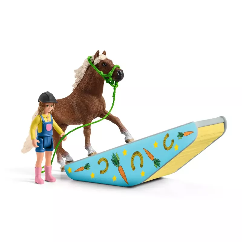 Προπόνηση Ευκινησίας Πόνυ Schleich 42481 Πολύχρωμο Πλαστικό 3-8 έτη