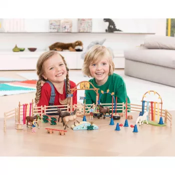 Αγώνας Ευκινησίας Πόνυ Schleich FARM WORLD 42482