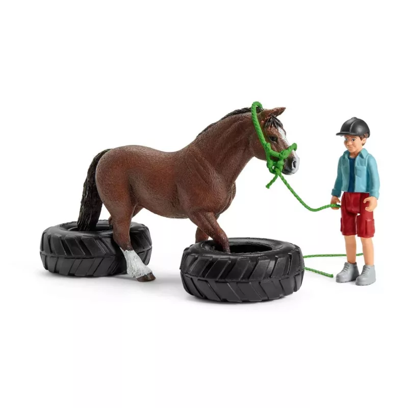 Αγώνας Ευκινησίας Πόνυ Schleich FARM WORLD 42482