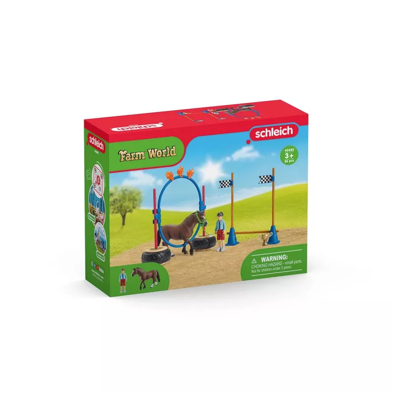 Αγώνας Ευκινησίας Πόνυ Schleich FARM WORLD 42482