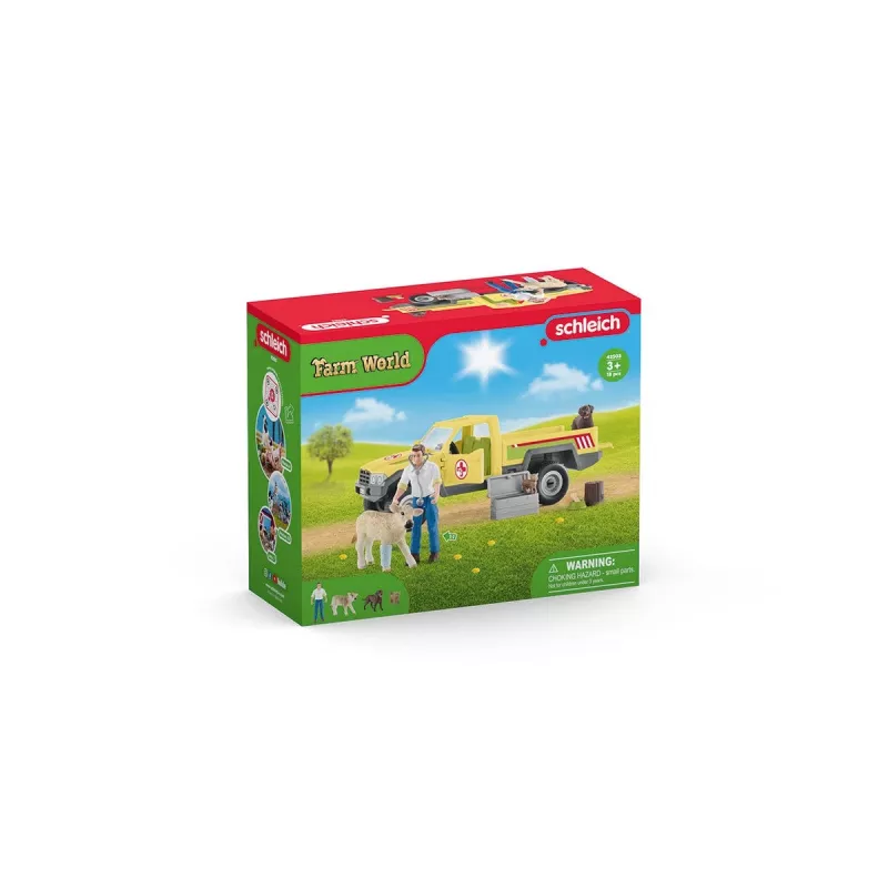 Επίσκεψη Κτηνιάτρου στο Αγρόκτημα Schleich FARM WORLD 42503
