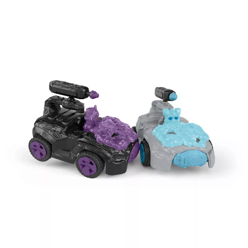 Schleich Shadow CrashMobile με Μίνι Πλάσμα Μαύρο Μωβ 42672