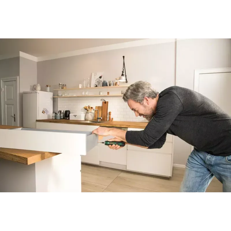 Ηλεκτρικό κατσαβίδι Bosch PushDrive πράσινο