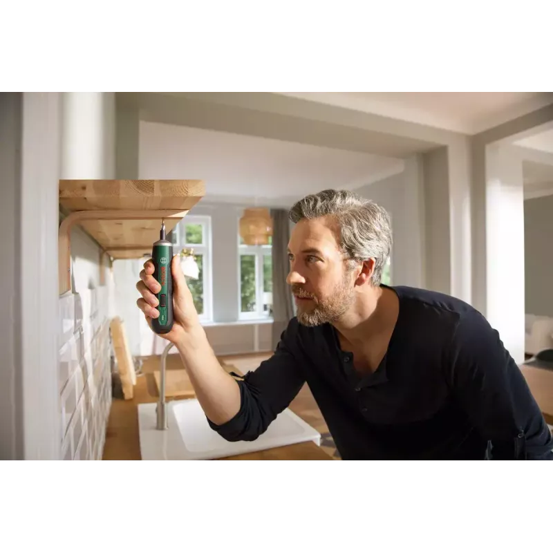 Ηλεκτρικό κατσαβίδι Bosch PushDrive πράσινο