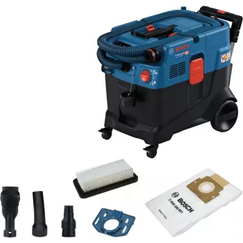 Bosch GAS 12-40 MA Professional 40 L Κυλινδρική ηλεκτρική σκούπα υγρών/ξηρών 1200 W Combi