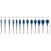 Bosch 2 608 900 336 σετ τρυπανιών φλατ 13 τεμ.