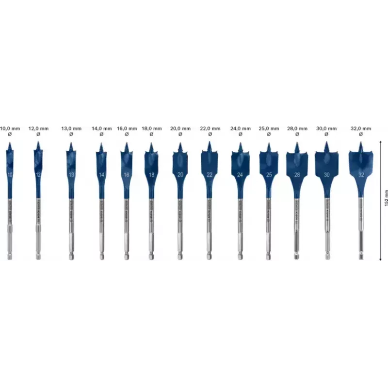 Bosch 2 608 900 336 σετ τρυπανιών φλατ 13 τεμ.