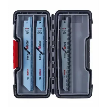 Bosch 2 607 010 901 Λεπίδα σέγας/καμπύλης κοπής/παλινδρομικού πριονιού Λεπίδα παλινδρομικού πριονιού 15 τεμ.