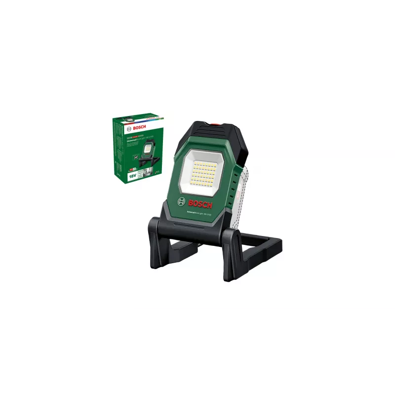 Bosch UniversalWorkLight 18V-2100 Μαύρο, Πράσινο