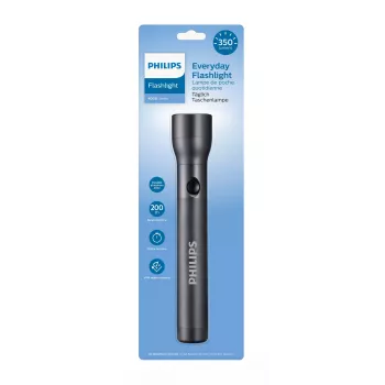 Philips SFL4003T/10 Φακός Μαύρο Φακός με μπουτόν LED