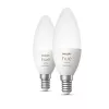 Έξυπνος λαμπτήρας Philips Hue White and colour ambience κερί E14, Bluetooth/Zigbee, 5,3 W (συσκευασία 2 τεμ.)