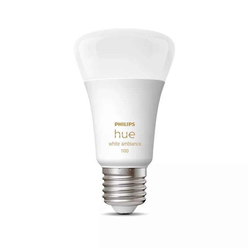 Philips Hue White ambience A60 – E27 έξυπνος λαμπτήρας – 1100, έξυπνος λαμπτήρας, Bluetooth/Zigbee, λευκό, LED, E27, A60