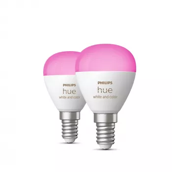 Philips Hue White and Color Ambience Lustre – E14 έξυπνος λαμπτήρας – (συσκευασία 2 τεμ.)