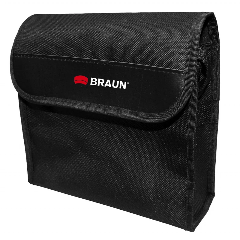 Κιάλια Braun 20123 BK-7 Porro μαύρο