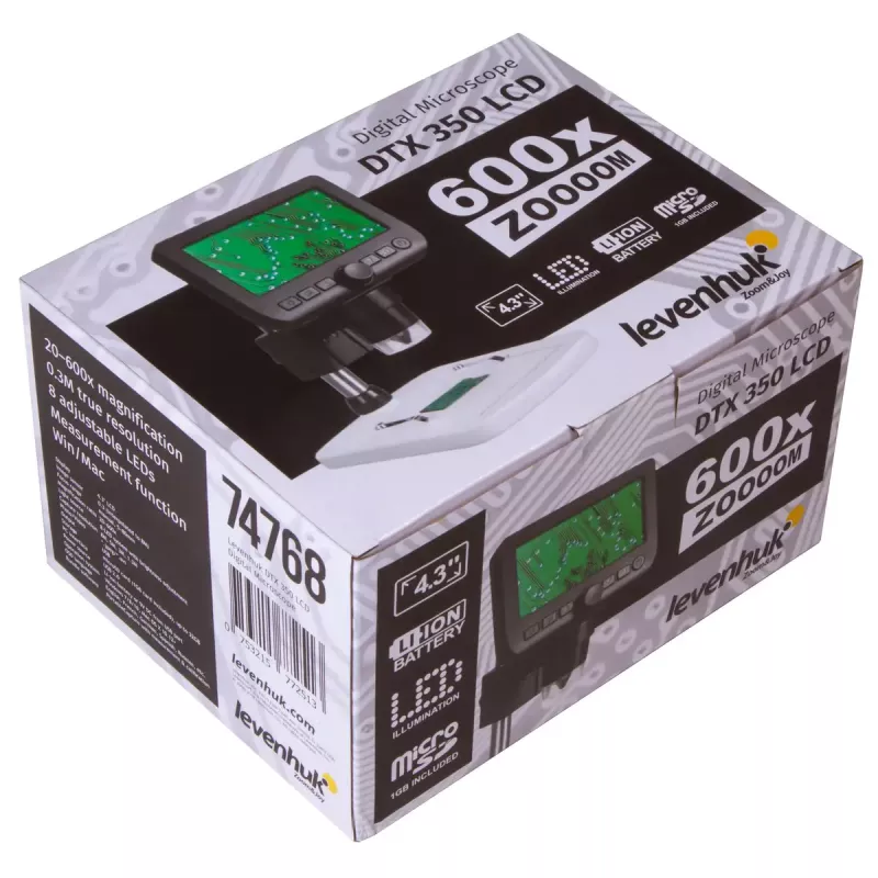 Ψηφιακό μικροσκόπιο Levenhuk DTX 350 LCD μεγέθυνση 600x