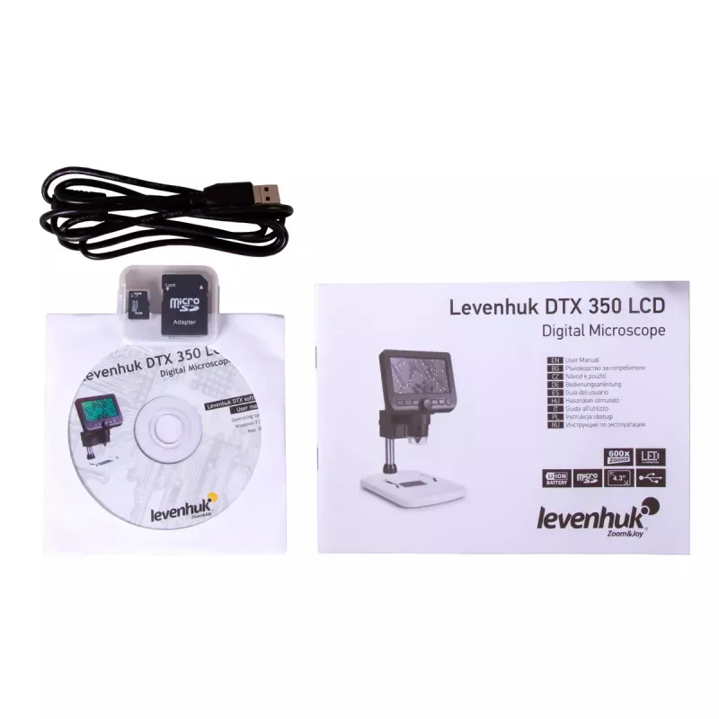 Ψηφιακό μικροσκόπιο Levenhuk DTX 350 LCD μεγέθυνση 600x
